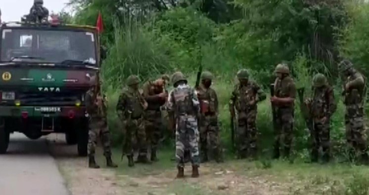 Security forces conduct search operation in Samba villages
